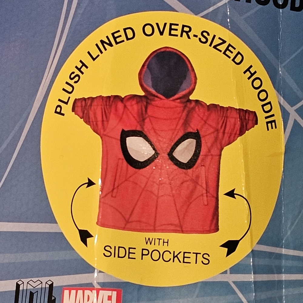 Spiderman Kids Oversized Hoodie - Picture 14 of 15
